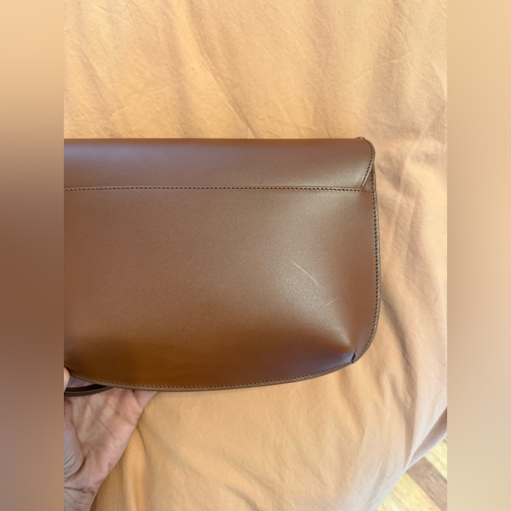 A.P.C. Sarah Tan Leather Shoulder Bag — image 8 of 8